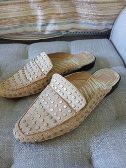 Dolce Vita Blush Suede Mule size9