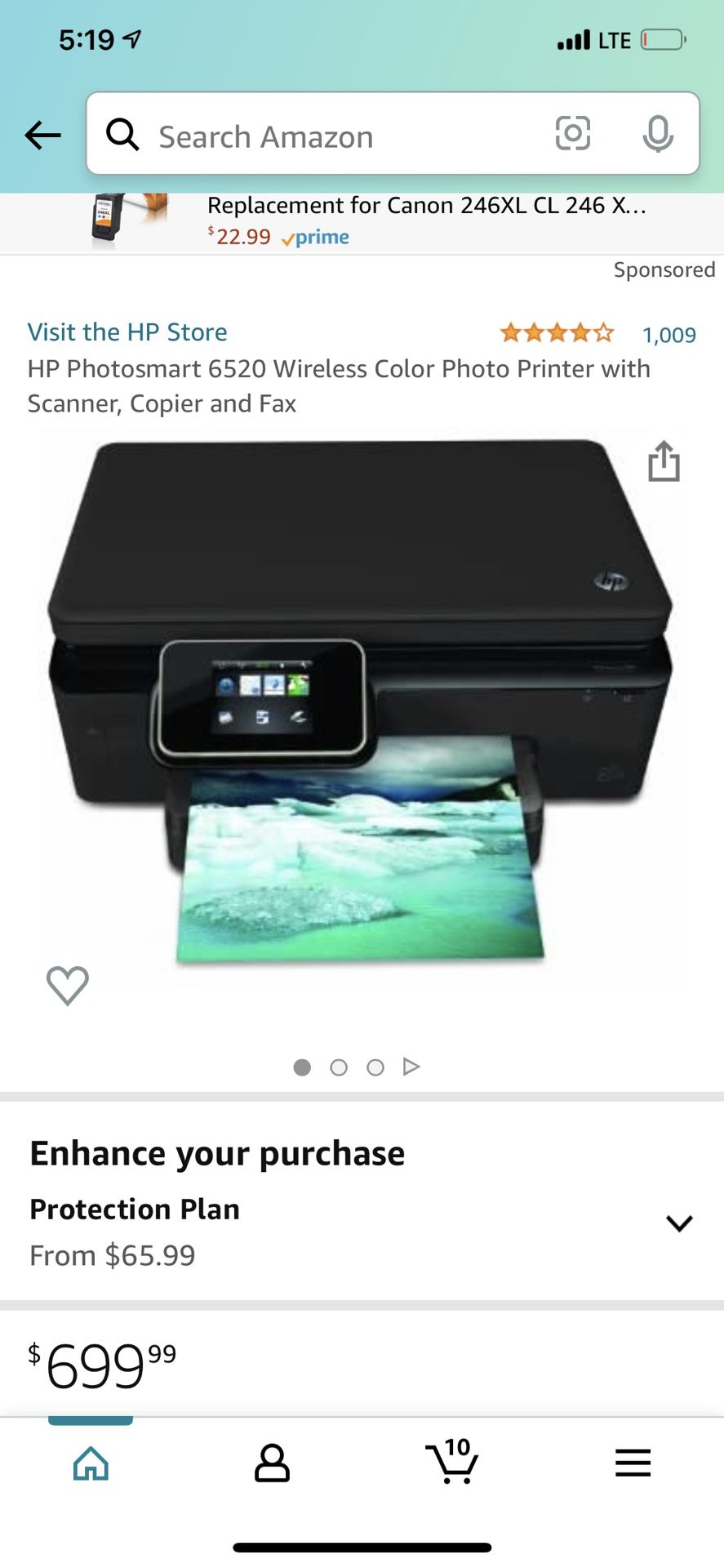 HP Photo smart Printer 6520 for in San Diego, CA - OfferUp