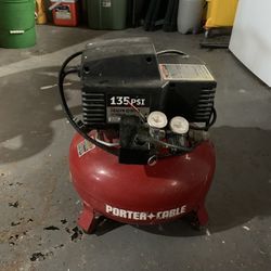 Air Compressor Porter And Cable 135 Psi