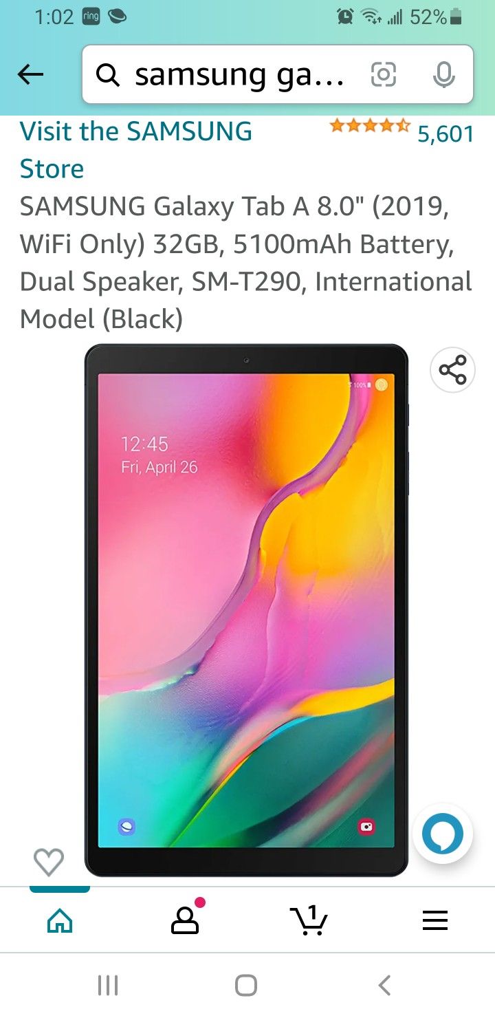 Samsung Galaxy Tab A 8"