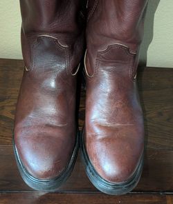 Mens 10.5D Red Wing Pec Work Boots