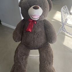 Big Bear Plush w/ Bow