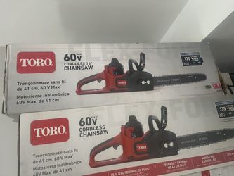 Brand New 60v Cordless Chainsaw