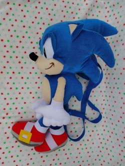 Sonic the Hedgehog Supersonics Plush Backpack Tote