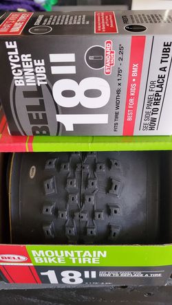 18" tire and tube