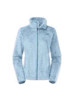 The North Face Sky Tofino Blue Osito 2 Full Zip Women's Fleece Jacket Size Medium