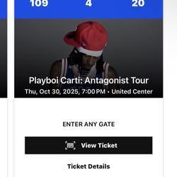 Chicago Antagonist Tour Tickets