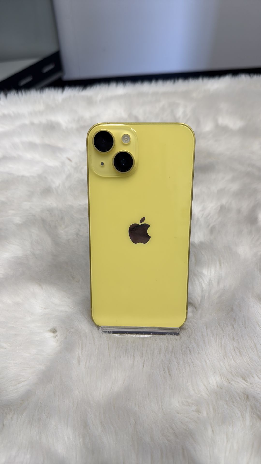 Apple iPhone14 128GB Yellow バッテリ86% □SIMフリー☆Joshin7960【1