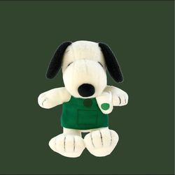 Snoopy x Starbucks plush 2026
