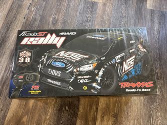 Traxxas *RARE* Traxxas 1/10 Ford Fiesta ST Rally # 38 Brian Deegan NOS Energy Edition