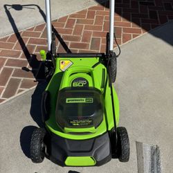 Electric Lawn Mower - Greenworks 60V