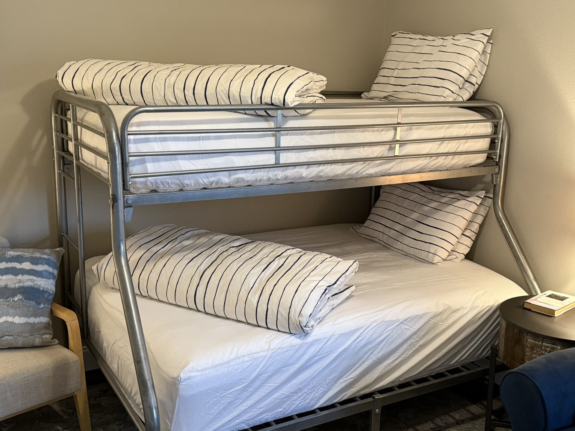 Twin Over Full With Mattresses