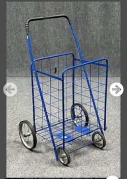 Metal shopping cart