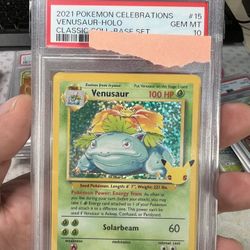 Venusaur Pokemon Celebrations