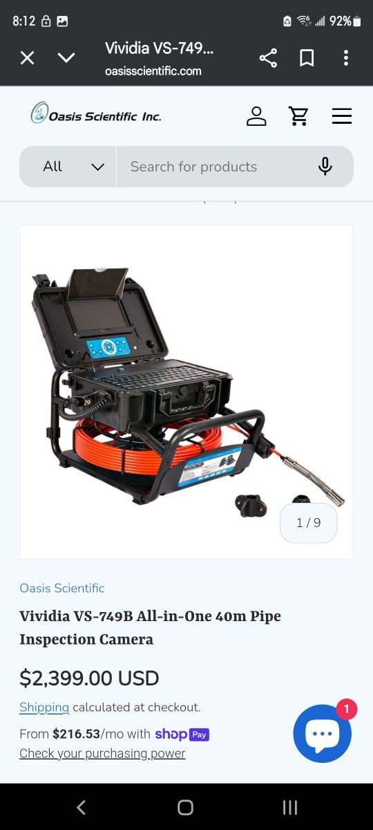 Camera Snake With Attachments And Remote Control