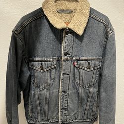 Levi Mens Jean Jacket Size Medium