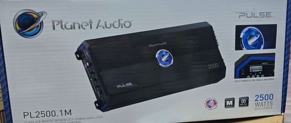 Planet Audio PL2500.1M Monoblock Car Amplifier