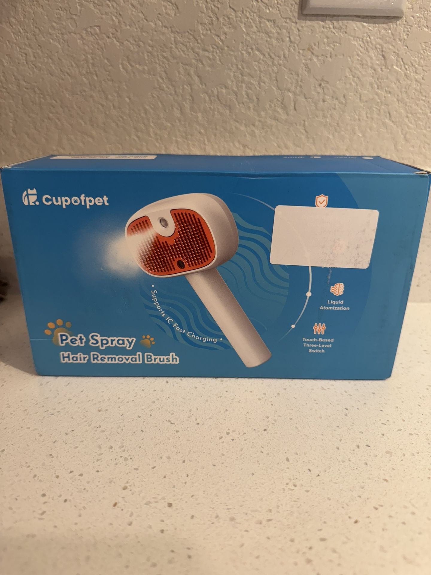 Pet Hair Removal Steam Brush