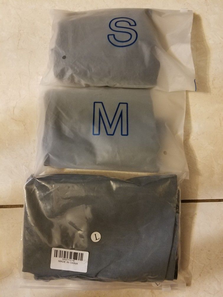 Elastic Luggage Cover Anti Scratch Gray Set Of 3 $45.00 Or Best Offer