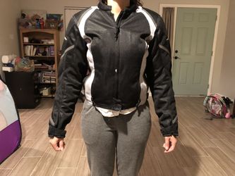 Women’s motorcycle jacket (small )