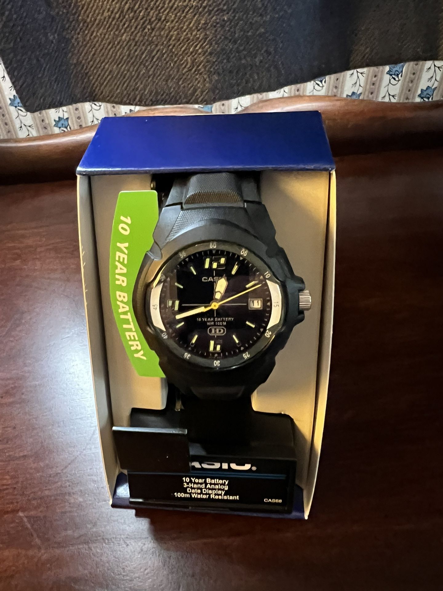 Casio Men’s MW600F-2AV Sport Watch With Black Resin Band