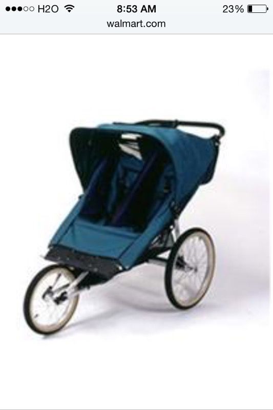 Kook-stop kool-stide lil deuce double jogging stroller