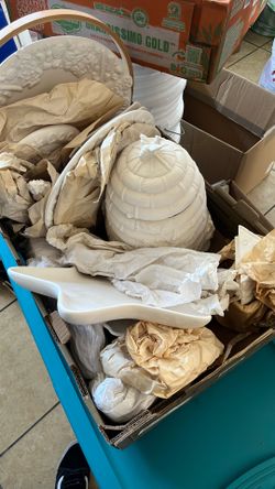 Unpainted Pottery