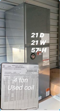 Rheem 4 ton Airhandler/ coil/ evaporator
