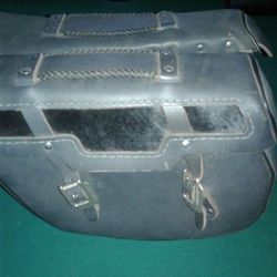 Harley Davidson Leather Saddlebags