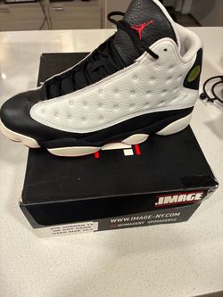 AJ13 White/Black/Red “He Got Game”