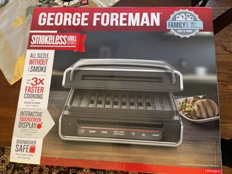 George Foreman Smokeless Grill