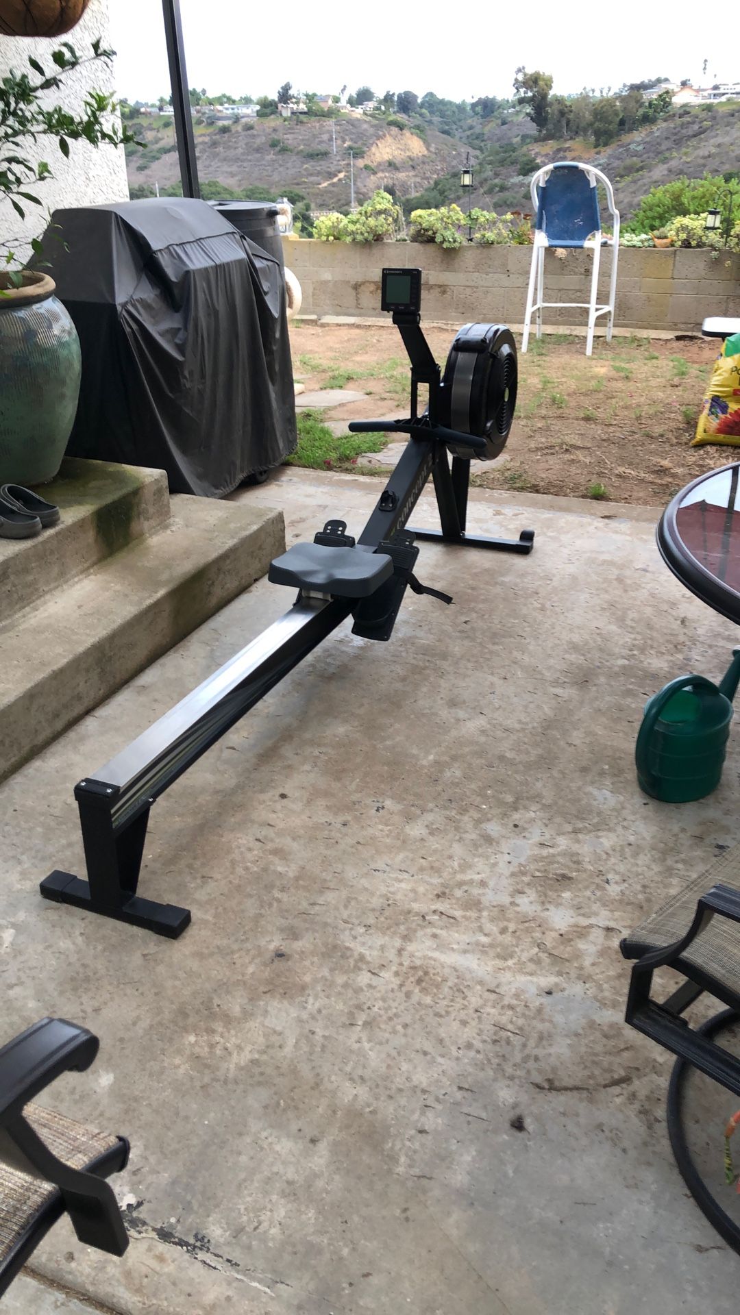Concept 2 Model D Indoor Rower PM5 Monitor Ergonomic Handle
