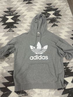 Adidas Gray Hoodie Size Large