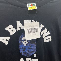 A Bathing Ape Short Sleeve T-shirt Mens Size Medium