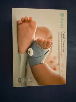 Owlet Dream Sock – Smart Baby Sleep Monitor (Blue)