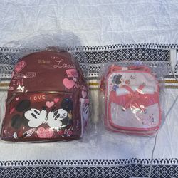 Minnie Mouse Backpack Wondapop & Snow White Crossbody 