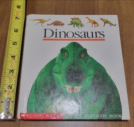 Vintage Dinosaurs First Discovery Books by Scholastic