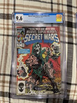 Marvel Super Heroes Secret Wars #10 CGC 9.6