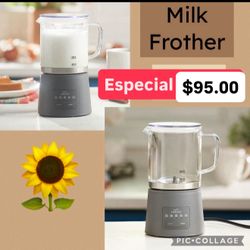 $95.00 Especial Espumador De Leche Para Cafe Y  Chocolate  5 Funciones  Para Leche Fria  Calientes Espuma Princess House Ventas Finales 