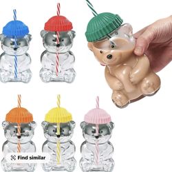 Bear Glass Cup