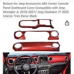  Jeep Center Console Panel Dashboard Cover