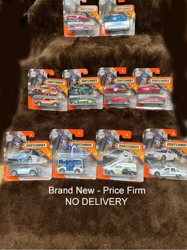 New, Price Firm, First Numbered Set, 10 Different MBX City Series Unopened Package, Matchbox 1:64 Die Cast cars