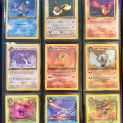1st Edition Team Rocket Pokémon Set 💥 27 Cards • Vintage Collection • $175   Lot 1/2