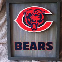 Bears Wood Plaque 
