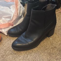 black boots
