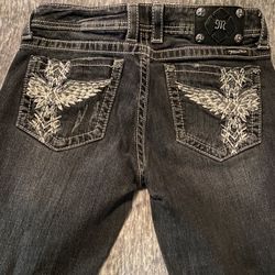 Miss Me Black Denim Jeans Size 30