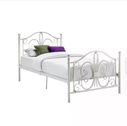 Twin Metal Bed