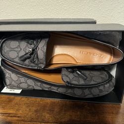 Coach Signature Jacquard Loafers