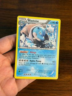 Blastoise Plasma blast 16/102  Rare Pokémon Card