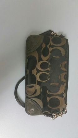 COACH wristlet